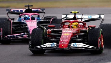 <p>Hamilton emoziona ma a Silverstone la Ferrari non va: dominio McLaren e Sauber sul podio</p>