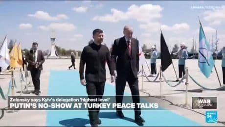 Uncertainty in Turkey over Ukraine peace talks