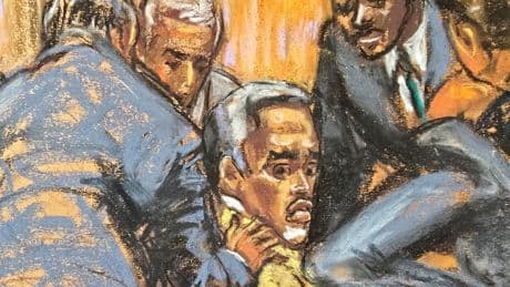 Sean 'Diddy' Combs holds head in his hands as jury reaches a partial verdict