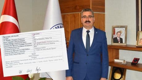 Rektörün oğluna sınavsız hukuk diploması