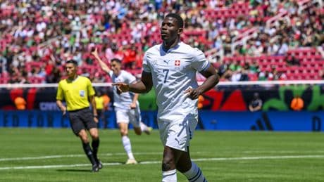 Suiza golea a México en Salt Lake City