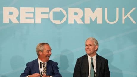 El auge del populista Reform UK de Nigel Farage provoca un goteo de deserciones en el Partido Conservador