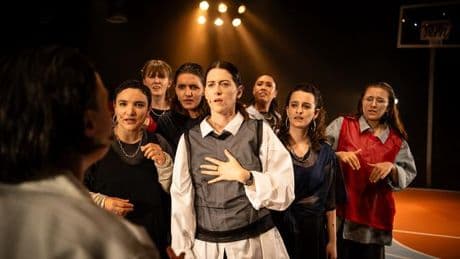 "Hunter" in der Neuköllner Oper: "Wir zähmen den Ball"
