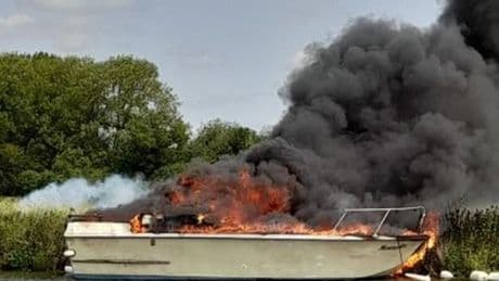 River Thames boat explosion horror leaves child with 'life-changing burns'