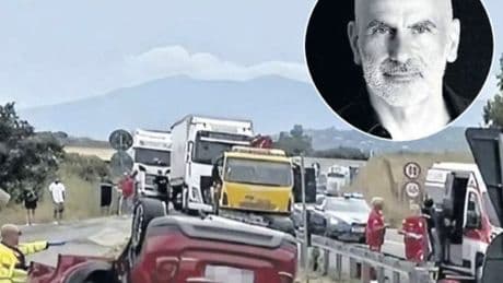 Alessandro Loschiavo morto sull'Aurelia, il designer sbanda in auto sull'Aurelia e viene travolto da un Tir
