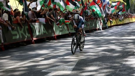 El juez de la AN inadmite la denuncia por el boicot a Israel en La Vuelta por falta de competencia