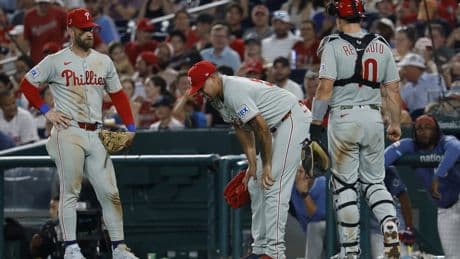 Phillies’ Jhoan Duran exits on bullpen cart after getting hit by line drive in injury scare