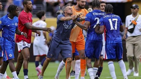 Maand schorsing dreigt voor PSG-coach Luis Enrique na vechtpartij