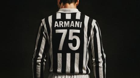 La Juventus indosserà le divise disegnate da Giorgio Armani