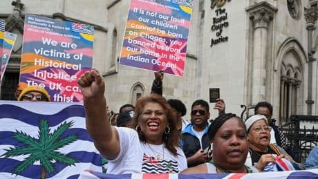 PHOTO COLLECTION:Britain Mauritius Chagos Islands
