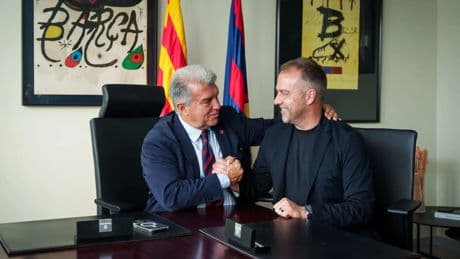 Hansi Flick celebra su renovación con el Barça y presume de jugadores: &quot;Quieren ser mejores cada día&quot;