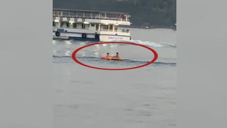 Sarıyer Sahili'nde panik anları! 2 çocuk kurtarıldı