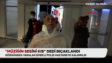 “Müziğin sesini kıs” dedi bıçaklandı