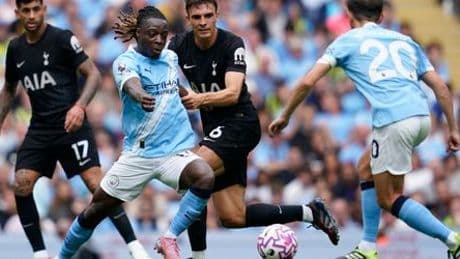 Premier League: Manchester City verpatzt die Heimpremiere, Bayern-Leihgabe Palhinha trifft