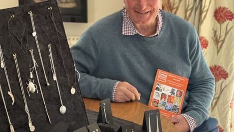 Jewellery designer turning trashed spoons into treasures to raise funds for hospice