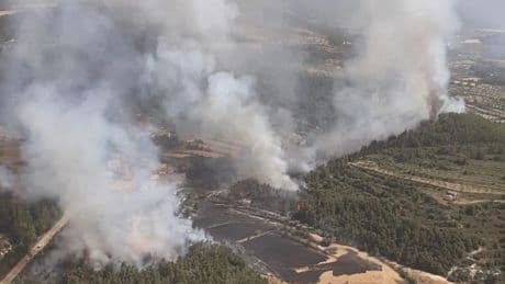 Aragón activa la alerta rojo-plus en todo su territorio por el riesgo extremo de incendios