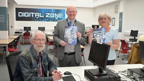 Two new digital zones open in North Lanarkshire are providing residents with access to latest technology