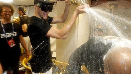 How the NBA Finals’ Champagne Celebration Became a Marketing Moment