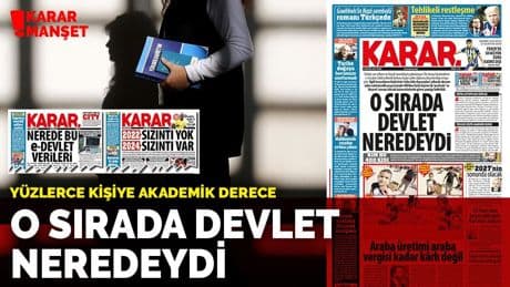 O sırada devlet neredeydi