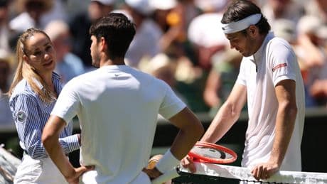 Two Wimbledon fans faint in Carlos Alcaraz semi-final with temperatures soaring