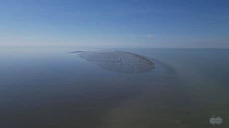Rusia encuentra una nueva isla en el mar Caspio y la ciencia trata de dar una explicación