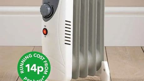 Dunelm's £25 'handy' radiator costs 14p to run and 'heats rooms up really fast'