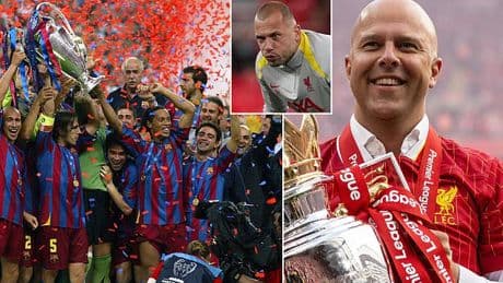 Ex-Arsenal and Barcelona legend is in talks to become Arne Slot's assistant at Liverpool after Reds lost John Heitinga to Ajax