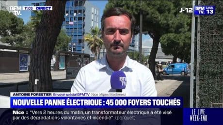 Panne électrique à Nice: 45.000 foyers privés d'électricité, une enquêt a été ouverte
