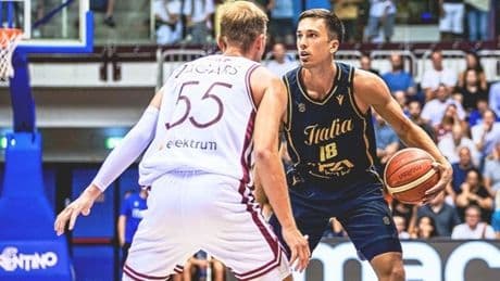 Italbasket convincente, batte la Lettonia 91-75. Fontecchio, Ricci e Spagnolo guidano gli azzurri