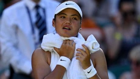 Emma Raducanu's cruel slice of bad luck as shock Wimbledon exits continue