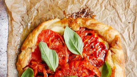 Tomaten-Basilikum-Galette: Du treue Tomate