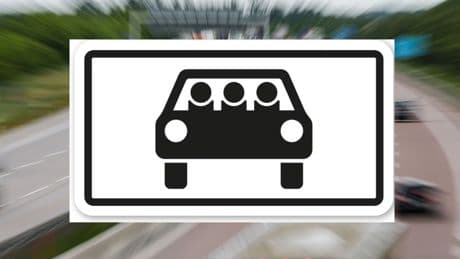 Drei Insassen im Auto: Dieses kaum bekannte Schild kann Ihnen ein Bußgeld einbringen