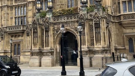 New front door to House of Lords cost &#163;9.6m... but doesn't work