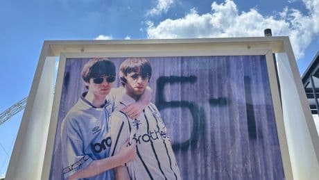 Before the brawls: unseen Liam and Noel photos take over Wembley Park in free exhibition this summer