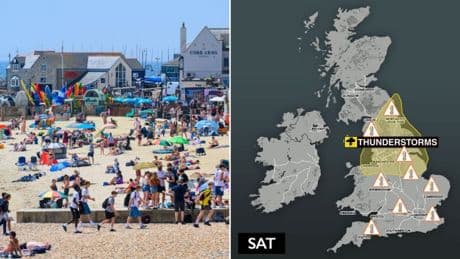 Heatwave set to kill almost 600 people with amber health alerts urgently issued