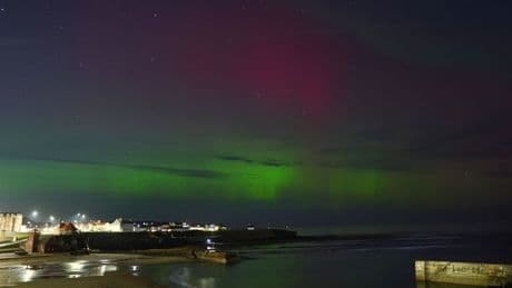 Northern Lights in UK TONIGHT - best time to see aurora borealis in night sky
