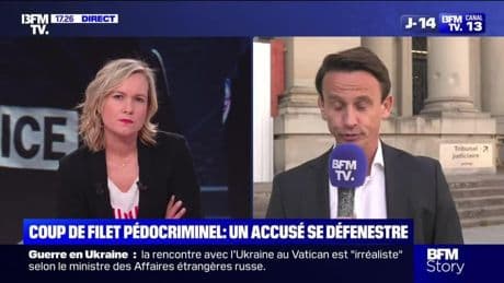 Story 3 : Coup de filet pédocriminel, un accusé se défenestre - 23/05