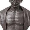 Mauermuseum in Berlin: Brille von Bronze-Büste Gandhis aus Museum gestohlen