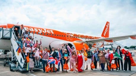 I was on easyJet’s Eurovision flight and it was gloriously unhinged