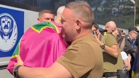 Ukrainian civilians held captive in Russia since 2014 released in huge exchange