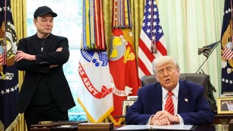 Musk says ‘credit is due’ to Trump despite president’s threat to deport him