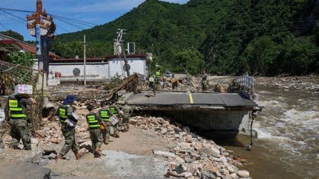 Zahl der Unwetteropfer um Peking steigt auf mindestens 60