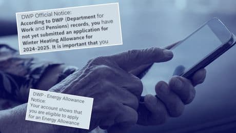 Pensioners warned to watch out for Winter Fuel Payment scam texts after Labour changes