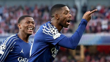 Dembélé vuela muy alto en el Emirates