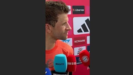 „Wie beim letzten Mal“ - Suuuuuper Spruch von Thomas Müller