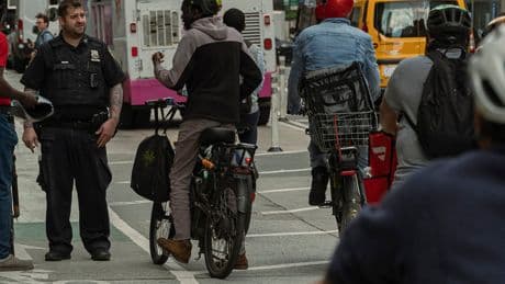 New York’s Crackdown on E-bikes Is Unfair Enforcement, Critics Say