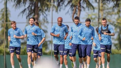 Trabzonspor'da Galatasaray maçı hazırlıkları sürüyor