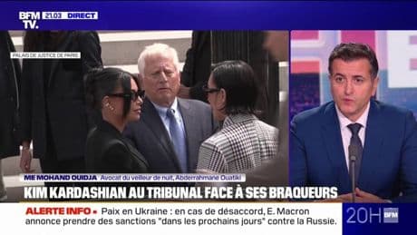 Procès du braquage de Kim Kardashian: "Il a un syndrome post-traumatique", affirme l'avocat du veilleur de nuit