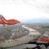 Experience the VE Day flypast from inside a Red Arrows cockpit in 360 video