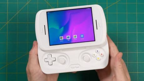 Anbernic’s sliding screen handheld might be too chunky and heavy for your pockets